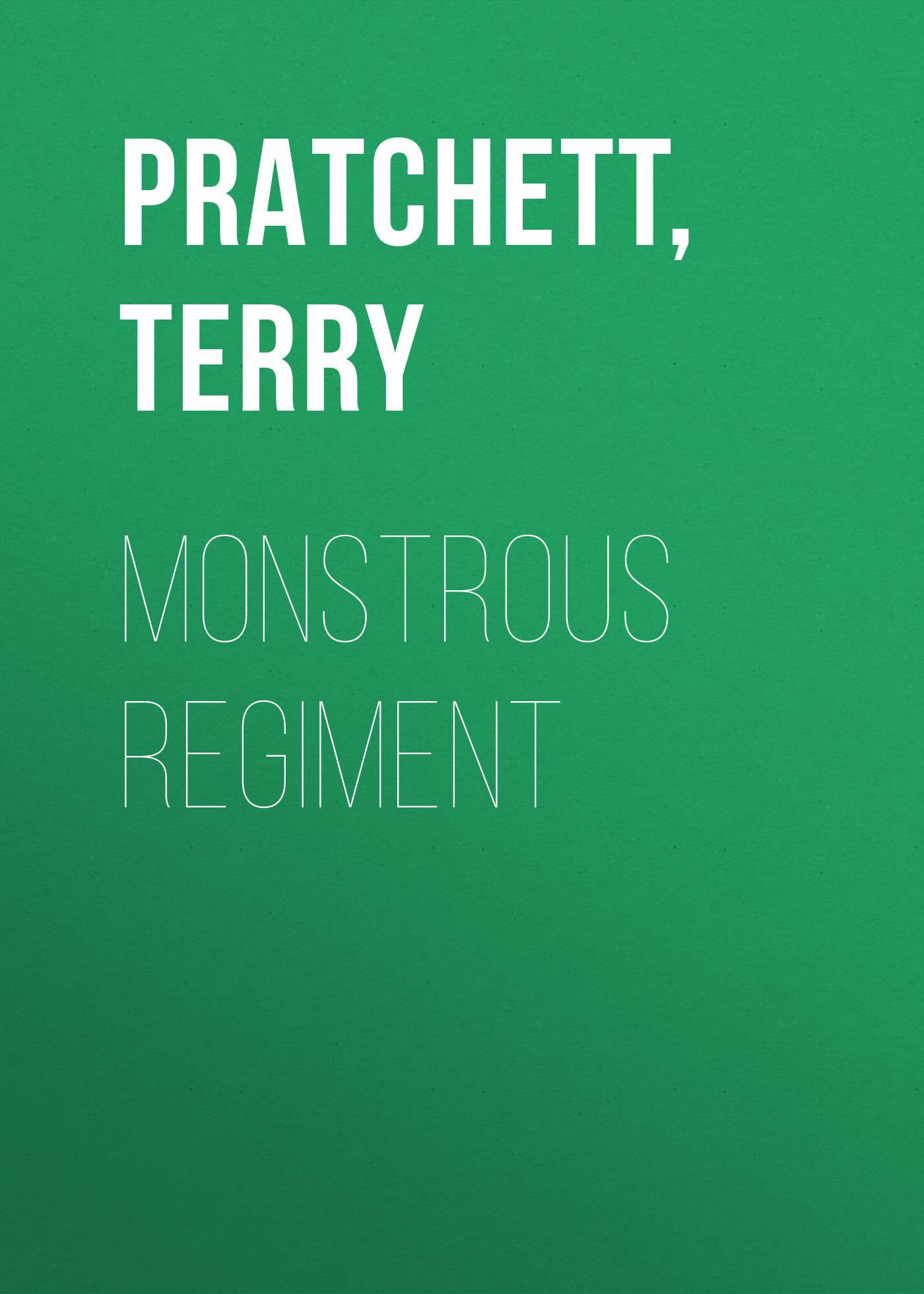 Скачать Monstrous Regiment - Терри Пратчетт