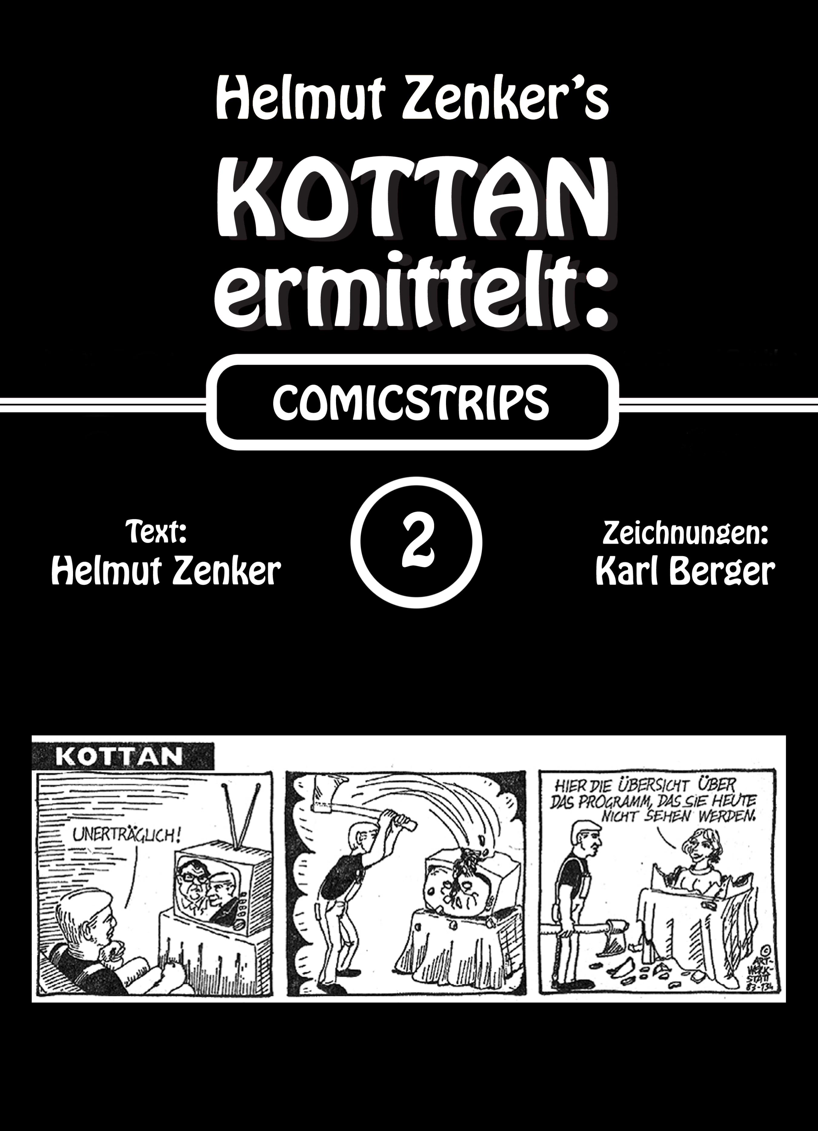 Скачать Kottan ermittelt: Comicstrips 2 - Helmut Zenker