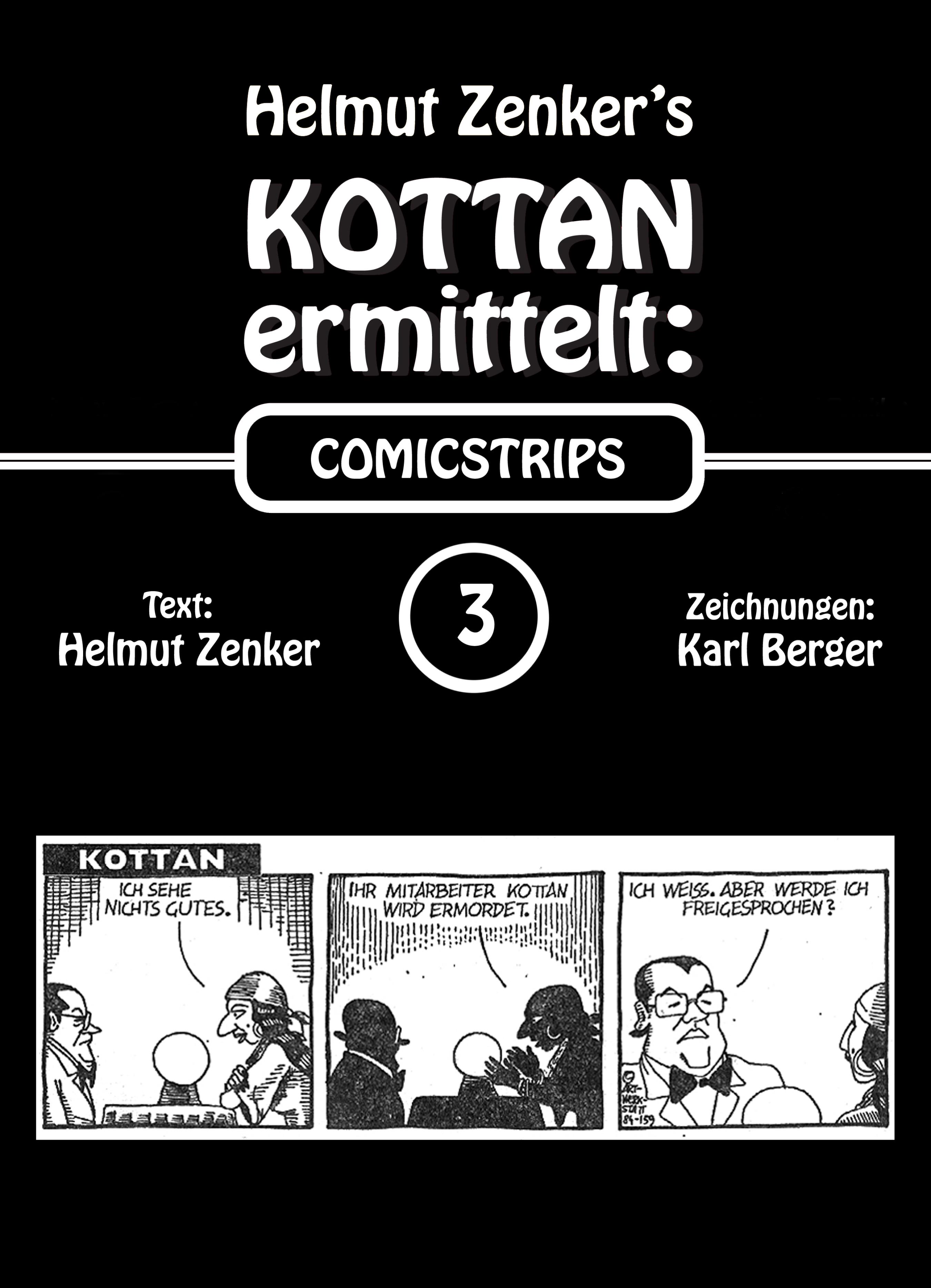 Скачать Kottan ermittelt: Comicstrips 3 - Helmut Zenker
