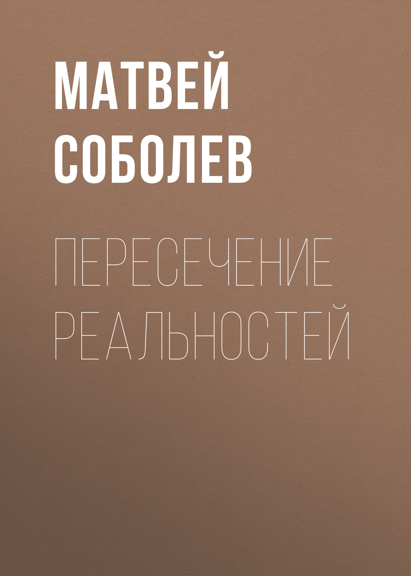 Скачать Пересечение реальностей - Матвей Соболев