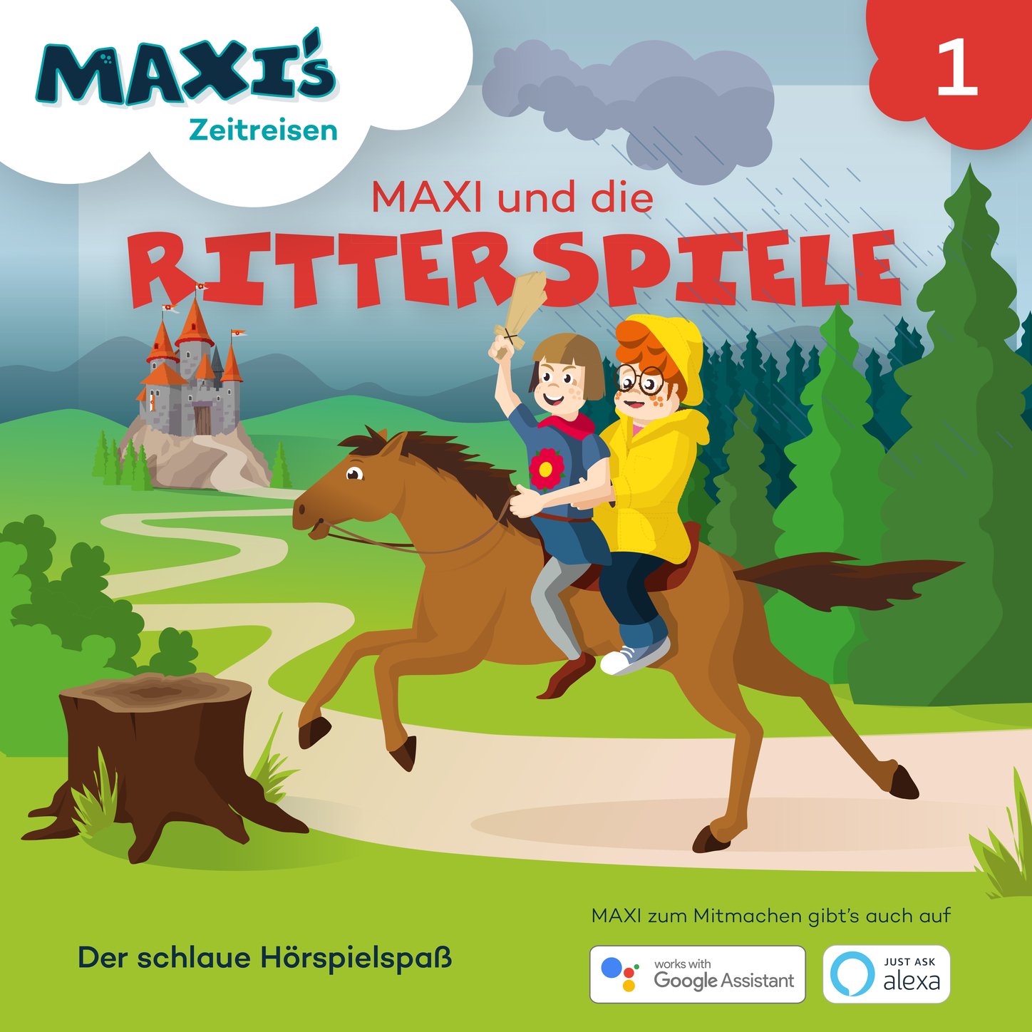 Скачать Maxi's Zeitreisen, Folge 1: Maxi und die Ritterspiele - Jana Lüpke