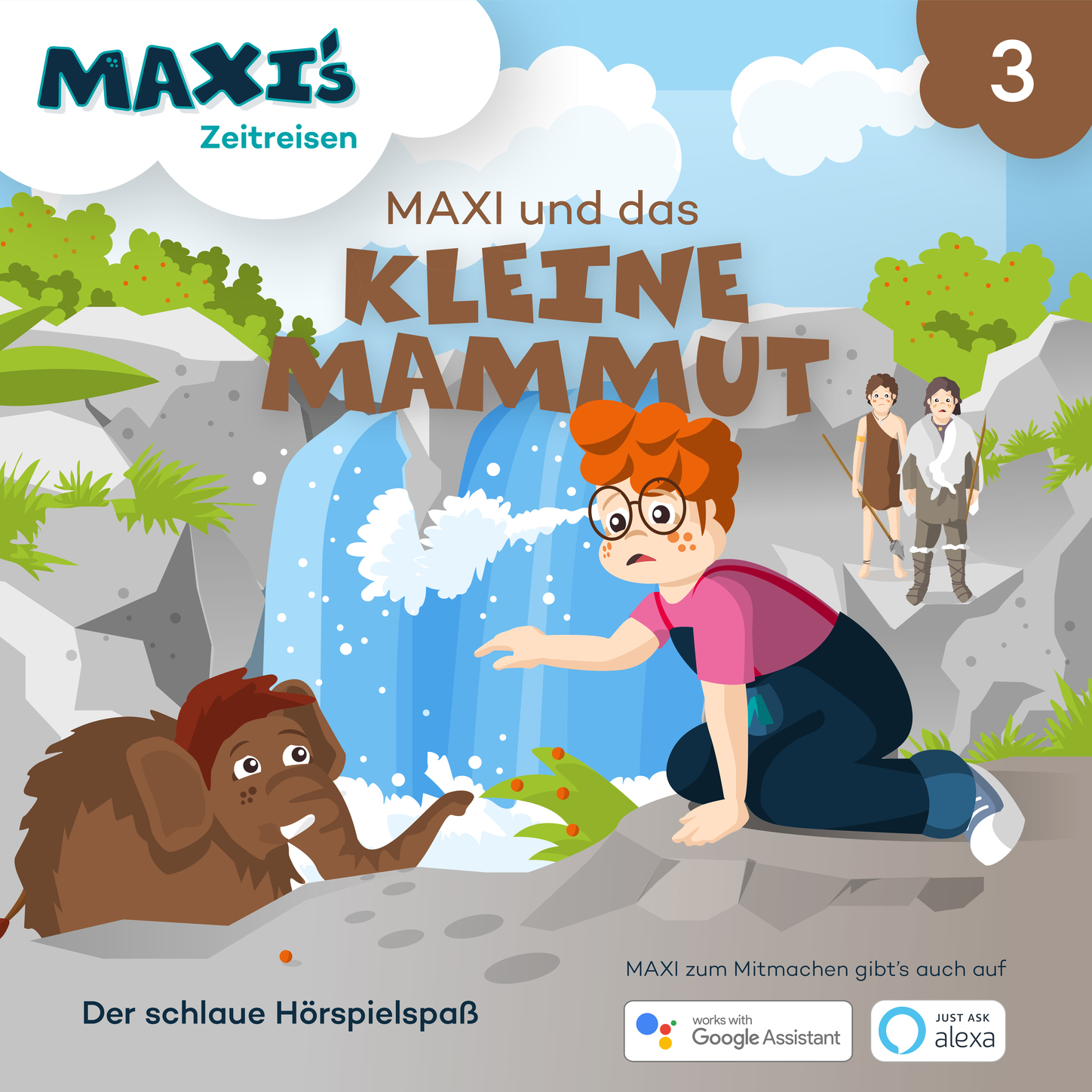 Скачать Maxi's Zeitreisen, Folge 3: Maxi und das kleine Mammut - Jana Lüpke