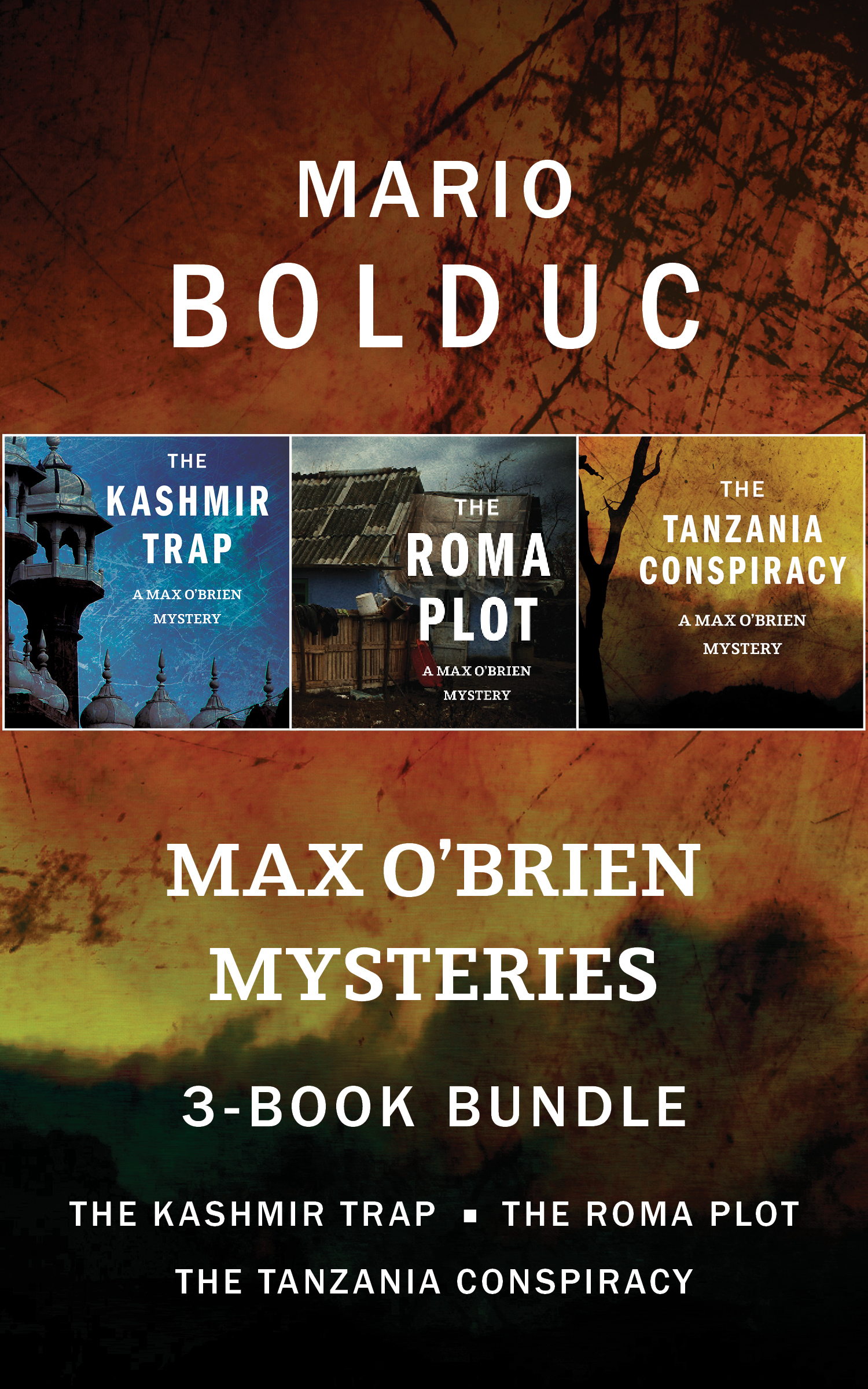 Скачать Max O'Brien Mysteries 3-Book Bundle - Mario Bolduc