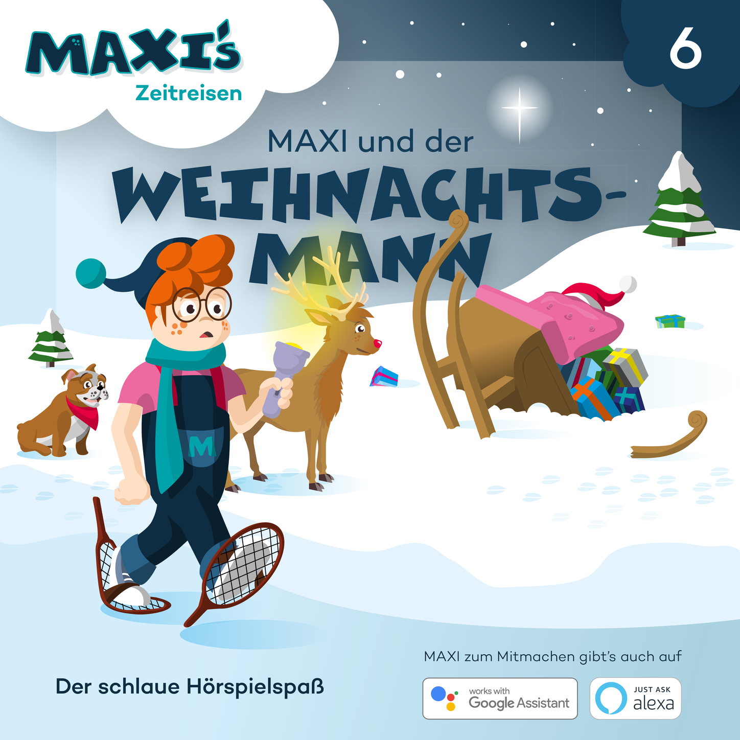 Скачать Maxi's Zeitreisen, Folge 6: Maxi und der Weihnachtsmann - Jana Lüpke
