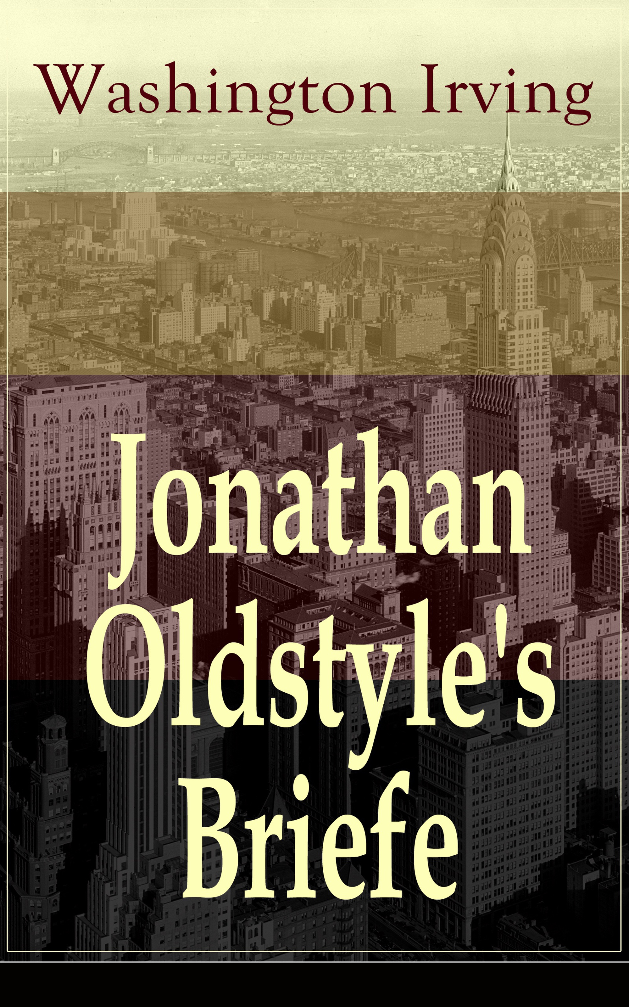Скачать Jonathan Oldstyle's Briefe - Вашингтон Ирвинг