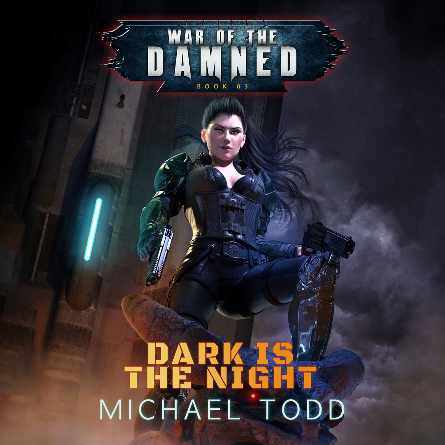 Скачать Dark is the Night - War of the Damned - A Supernatural Action Adventure Opera, Book 3 (Unabridged) - Laurie Starkey S.