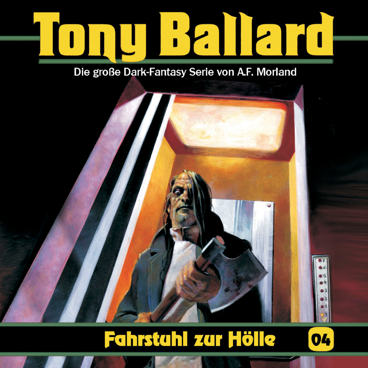 Скачать Tony Ballard, Folge 4: Fahrstuhl zur Hölle - A. F. Morland