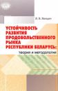 Скачать Устойчивость развития продовольственного рынка Республики Беларусь: теория и методология - Лариса Лагодич
